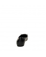 What For Ballerina in pelle Nero WF008 Nuova Collezione What For