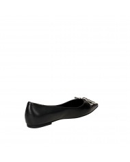 What For Ballerina in pelle Nero WF008 Nuova Collezione What For