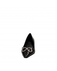 What For Décolleté in pelle Nero WF011 Nuova Collezione What For