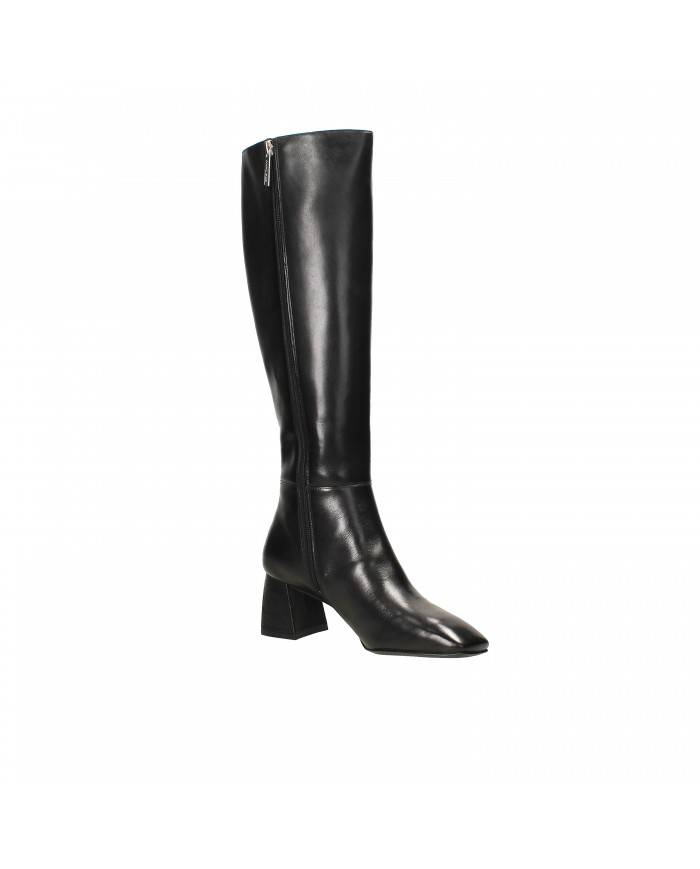 What For Stivale in pelle Nero WF063 Giselle Nuova Collezione What For