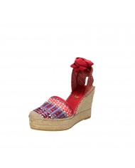 Vidorreta Espadrilla in tessuto Rosso 06700 Nuova Collezione Vidorreta