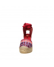 Vidorreta Espadrilla in tessuto Rosso 06700 Nuova Collezione Vidorreta