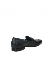 Pawelk's Mocassino in pelle degradè Blu 20025 Nuova Collezione Pawe...