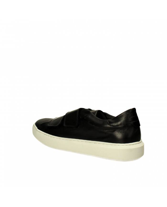Pawelk's Sneaker in pelle liscia Nero 20664 Nuova Collezione Pawelk's