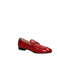 Triver Flight Mocassino in pelle Rosso Ciliegia 431-03 Nuova Collez...