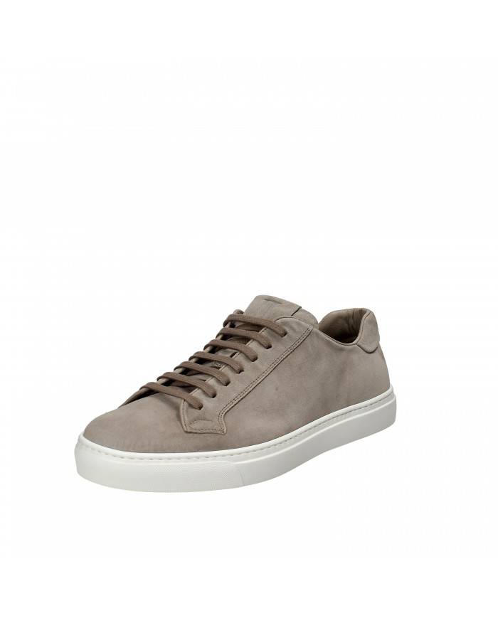Rossano Bisconti Sneaker in camoscio Taupe 465-01 Nuova Collezione ...