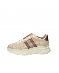 Stokton Sneaker in pelle Beige 650-D-City Up Nuova Collezione Stokton