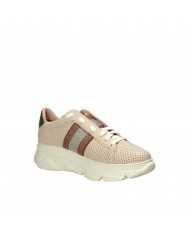 Stokton Sneaker in pelle Beige 650-D-City Up Nuova Collezione Stokton