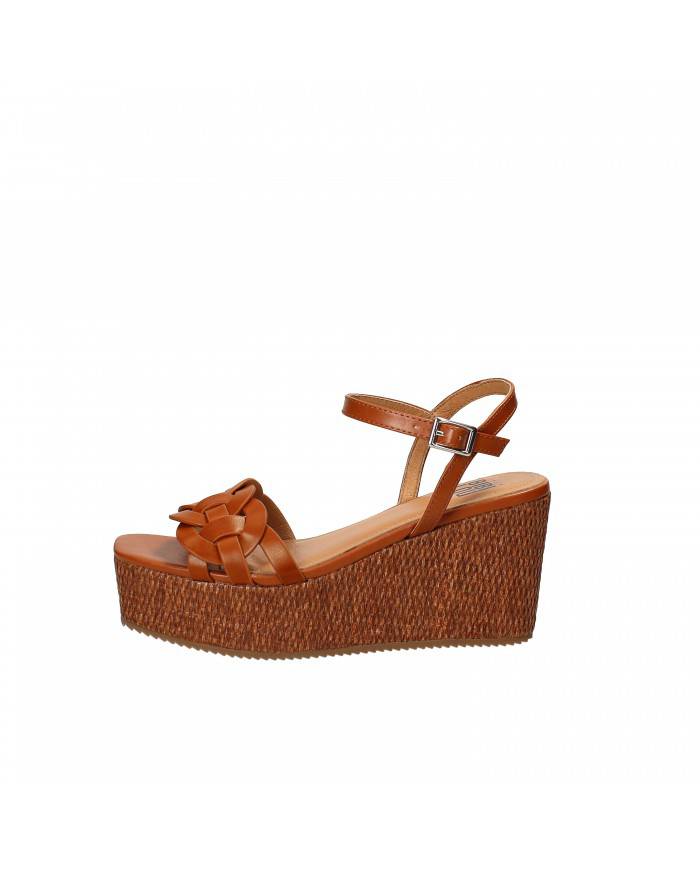 Bibi Lou Sandalo in pelle Tan 869.p11hg Nuova Collezione Bibi Lou