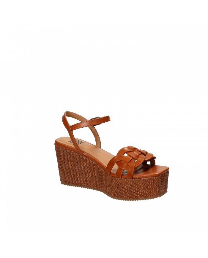 Bibi Lou Sandalo in pelle Tan 869.p11hg Nuova Collezione Bibi Lou
