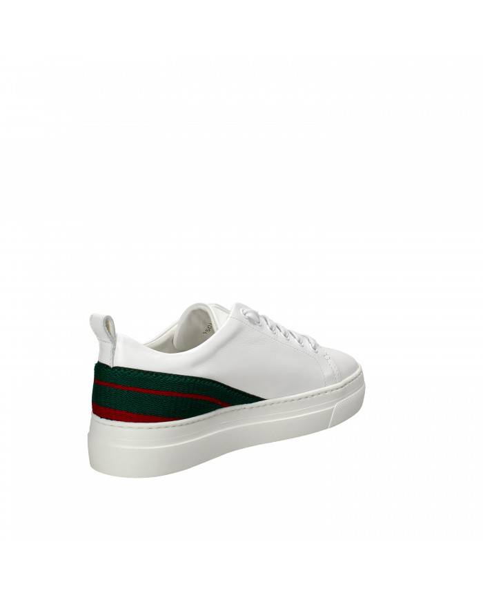 Stokton Sneaker in pelle Bianco 950-D-Diva Nuova Collezione Stokton