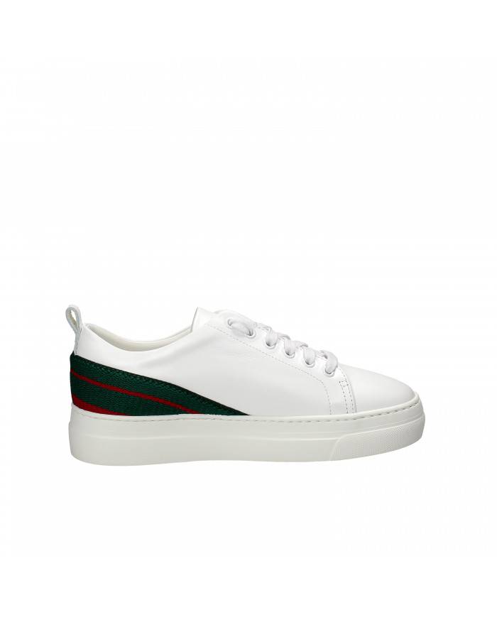 Stokton Sneaker in pelle Bianco 950-D-Diva Nuova Collezione Stokton