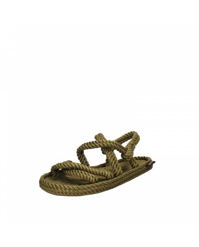 Bohonomad Sandalo in corda Khaki BO0004 Nuova Collezione Bohonomad