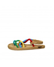 Bohonomad Infradito in corda Multi Color BO0006 Nuova Collezione Bo...