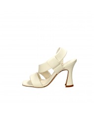 Bianca Di Sandalo in pelle Panna D01676 Nuova Collezione Bianca Di