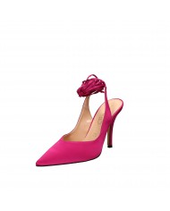 Bianca Di Slingback in raso Fucsia D149 Nuova Collezione Bianca Di