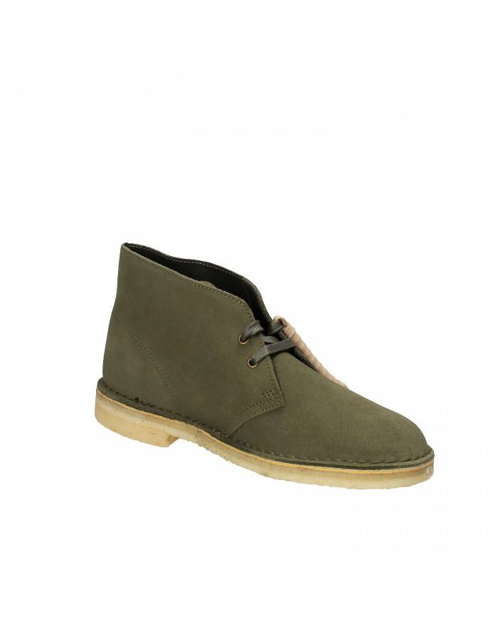 Clarks Originals® Desert Boot in camoscio Verde Desert Boot Nuova C...