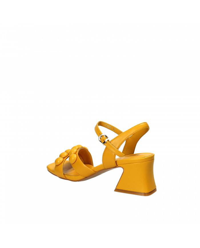 Jeannot Sandalo in pelle Giallo GJ422 Nuova Collezione Jeannot