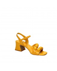 Jeannot Sandalo in pelle Giallo GJ422 Nuova Collezione Jeannot