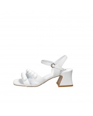 Jeannot Sandalo in pelle Bianco GJ422 Nuova Collezione Jeannot