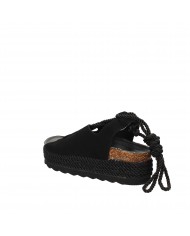 Colors of California Sandalo in camoscio Nero HC.BES047.Ne Nuova Co...