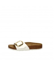 Birkenstock Sandalo in vernice Bianco MADRID BIG.1019814 Nuova Coll...
