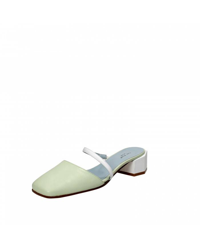 RF Festa Sabot in pelle Verde Acqua Marcelle Nuova Collezione RF Festa RF Festa Sabot in pelle Verde Acqua Marcelle Nuova Collezione RF Festa