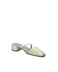 RF Festa Sabot in pelle Verde Acqua Marcelle Nuova Collezione RF Festa