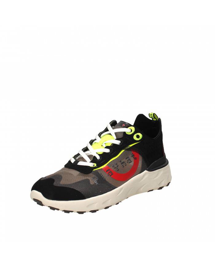 PlayHat Sneaker in nylon Nero e Rosso PH11000.05 Nuova Collezione P...