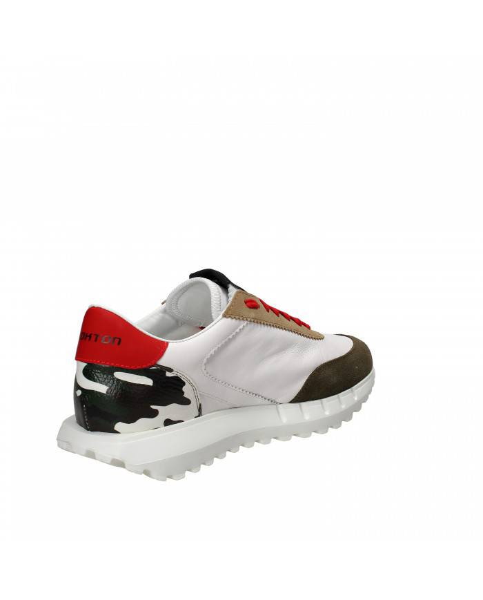 Stokton Sneaker in pelle Bianco Vintage-U-Spawn Nuova Collezione St...