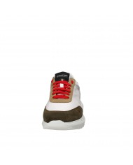 Stokton Sneaker in pelle Bianco Vintage-U-Spawn Nuova Collezione St...