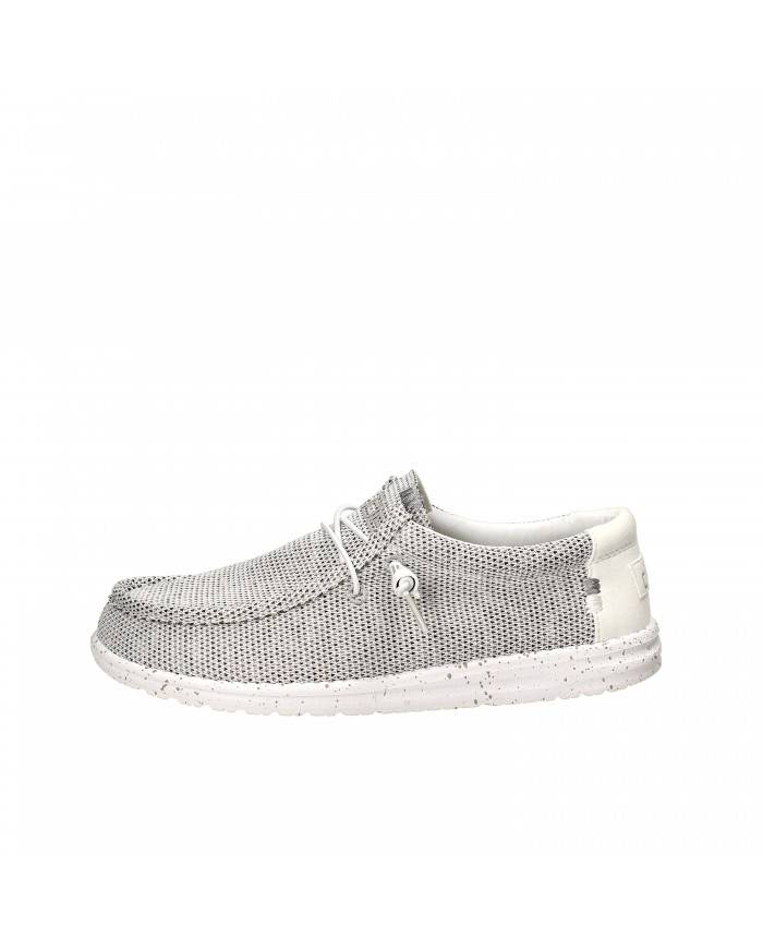 Hey Dude Shoes Mocassino in tessuto elasticizzato Ghiaccio Wally So...
