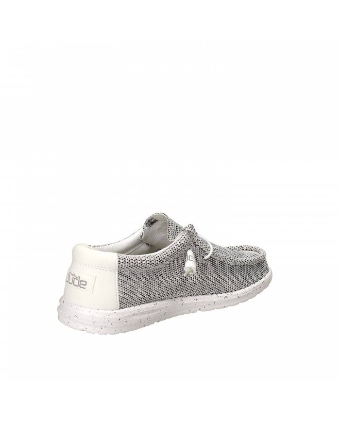 Hey Dude Shoes Mocassino in tessuto elasticizzato Ghiaccio Wally So... Hey Dude Shoes Mocassino in tessuto elasticizzato Ghiaccio Wally So...