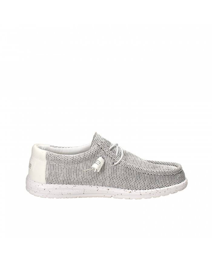 Hey Dude Shoes Mocassino in tessuto elasticizzato Ghiaccio Wally So... Hey Dude Shoes Mocassino in tessuto elasticizzato Ghiaccio Wally So...