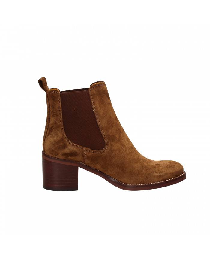 Dakota Boots Tronchetto in camoscio Tabacco C.6 Nuova Collezione Da...