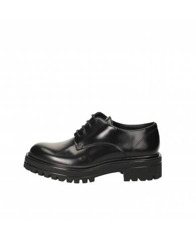 VSL Stringata in pelle spazzolata Nero 5419 Nuova Collezione Momenti