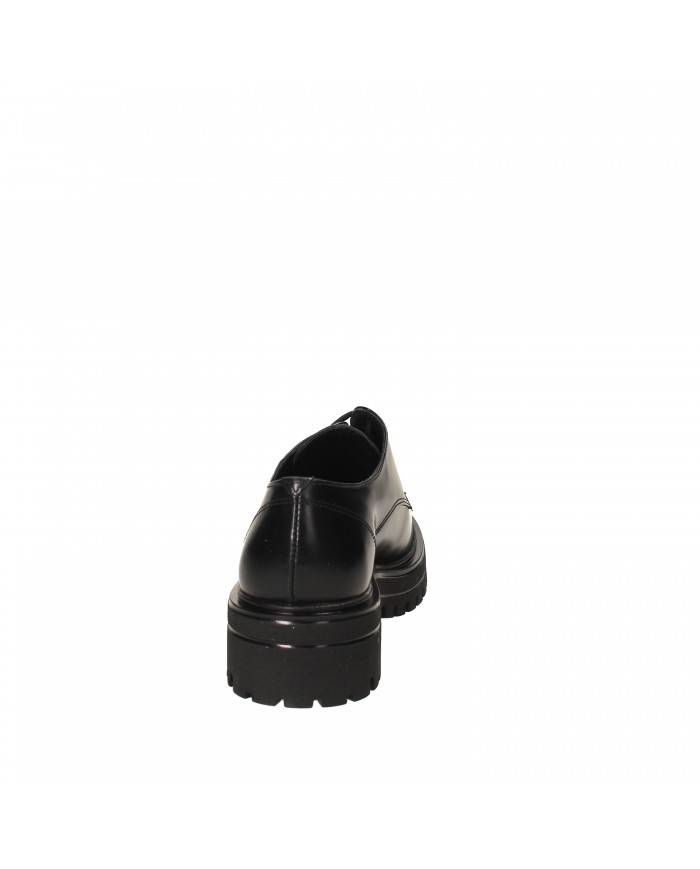 VSL Stringata in pelle spazzolata Nero 5419 Nuova Collezione Momenti