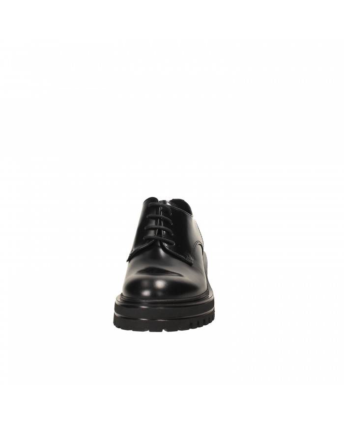 VSL Stringata in pelle spazzolata Nero 5419 Nuova Collezione Momenti