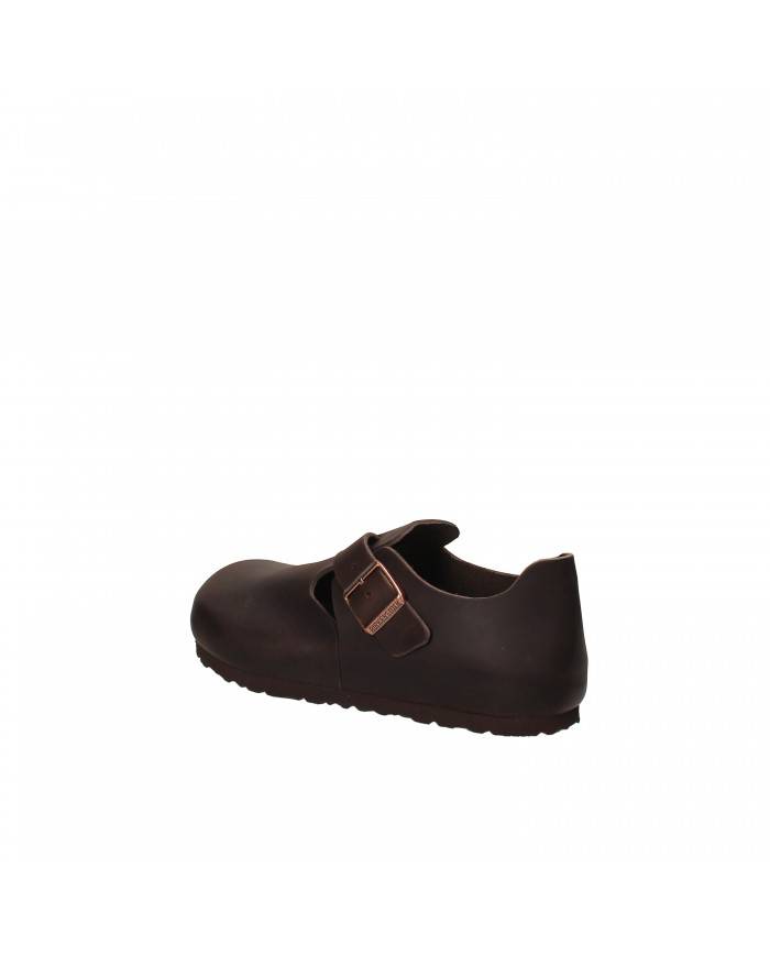 Birkenstock Scarpa in pelle ingrassata Testa Moro LONDON.166533 Nuo... Birkenstock Scarpa in pelle ingrassata Testa Moro LONDON.166533 Nuo...