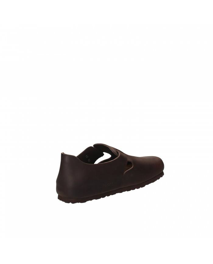 Birkenstock Scarpa in pelle ingrassata Testa Moro LONDON.166533 Nuo