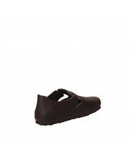Birkenstock Scarpa in pelle ingrassata Testa Moro LONDON.166533 Nuo...