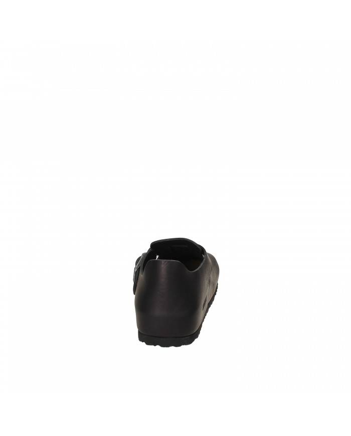 Birkenstock Scarpa in pelle ingrassata Nero LONDON.166543 Nuova Col... Birkenstock Scarpa in pelle ingrassata Nero LONDON.166543 Nuova Col...