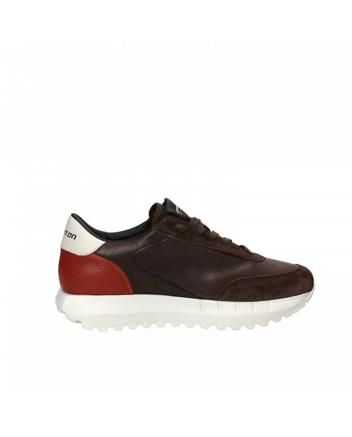 Stokton Sneaker in pelle Testa Moro Vintage-U-Spawn Nuova Collezion...