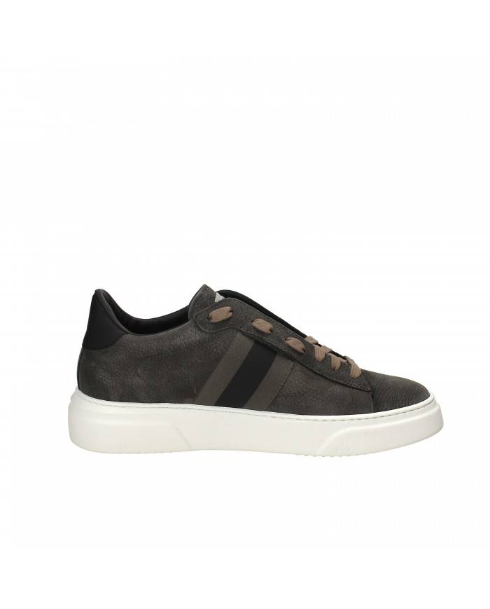 Stokton Sneaker in nabuk Grigio 650-U-Phanton Nuova Collezione Stokton