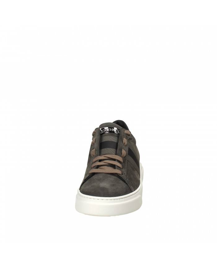 Stokton Sneaker in nabuk Grigio 650-U-Phanton Nuova Collezione Stokton