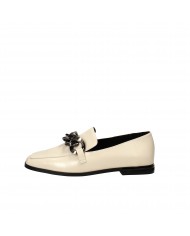 Bibi Lou Mocassino in pelle Off White 531z12vk Nuova Collezione Bib...