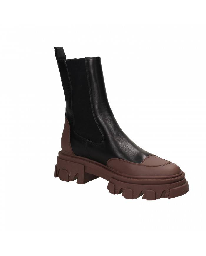 Bibi Lou Polacchino in pelle Nero 830t10vk Nuova Collezione Bibi Lou
