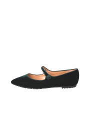 Il Borgo Firenze Ballerina in velluto Verde Nuova Collezione Il Bor...