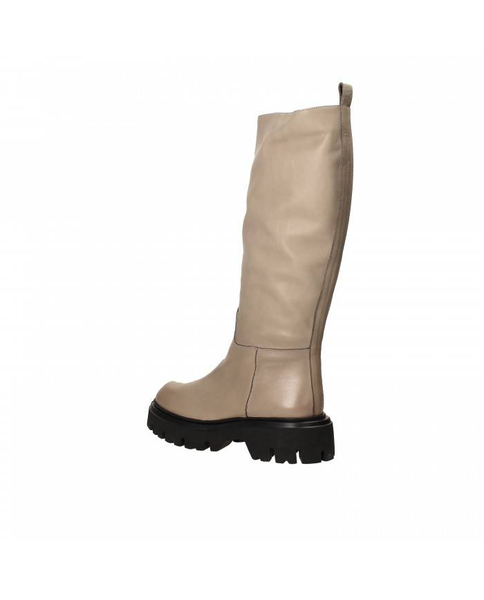 Poesie Veneziane Stivale in pelle Taupe JMN45 Nuova Collezione Poes...