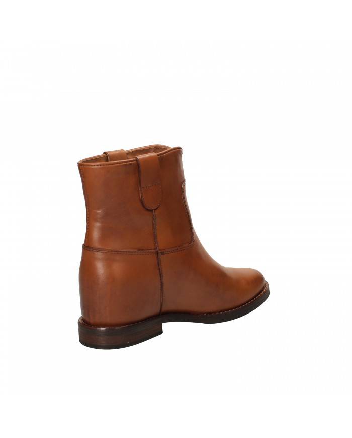 Julie Dee Tronchetto in pelle Tan EJ206 Nuova Collezione Julie Dee